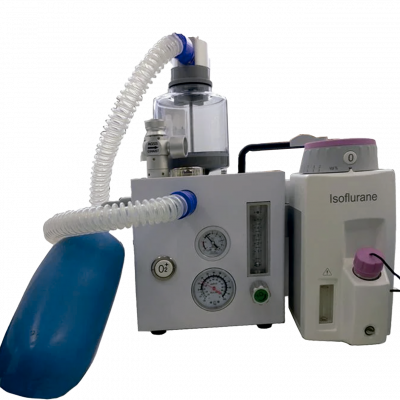 Máquina de Anestesia Veterinaria Para Pequeña y Grandes Especies