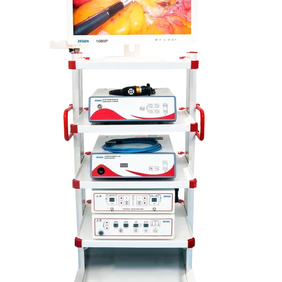 Torre De Laparoscopia Con Monitor Zgn-Lp100