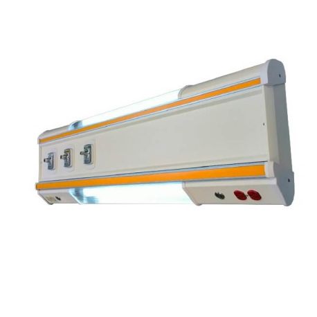 Cabecero horizontal de paciente modelo Horizon III (Oxigeno - Vacio)